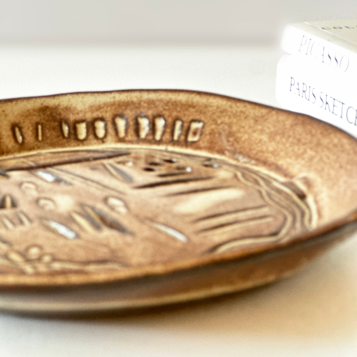 Small Plate Carved