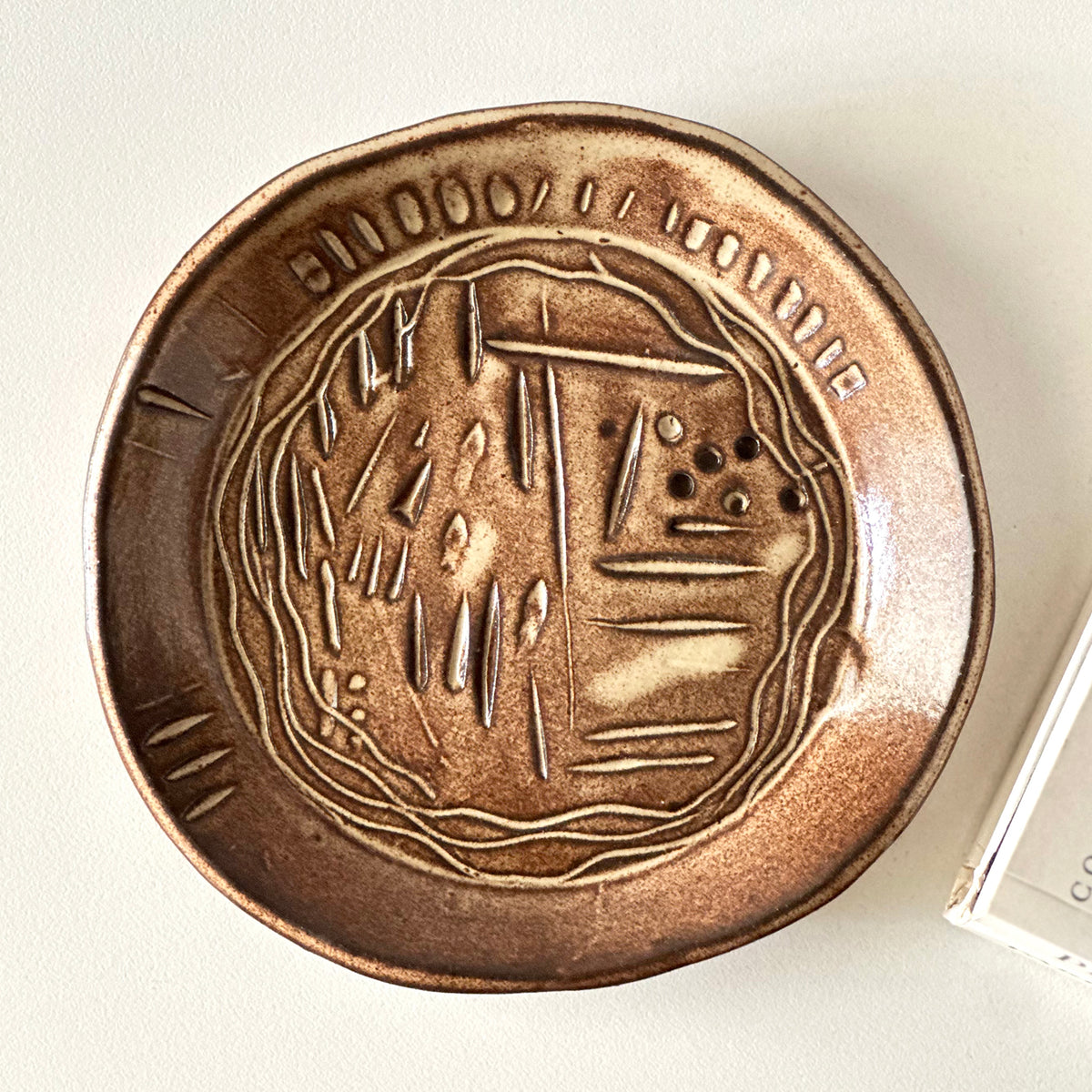 Small Plate Carved