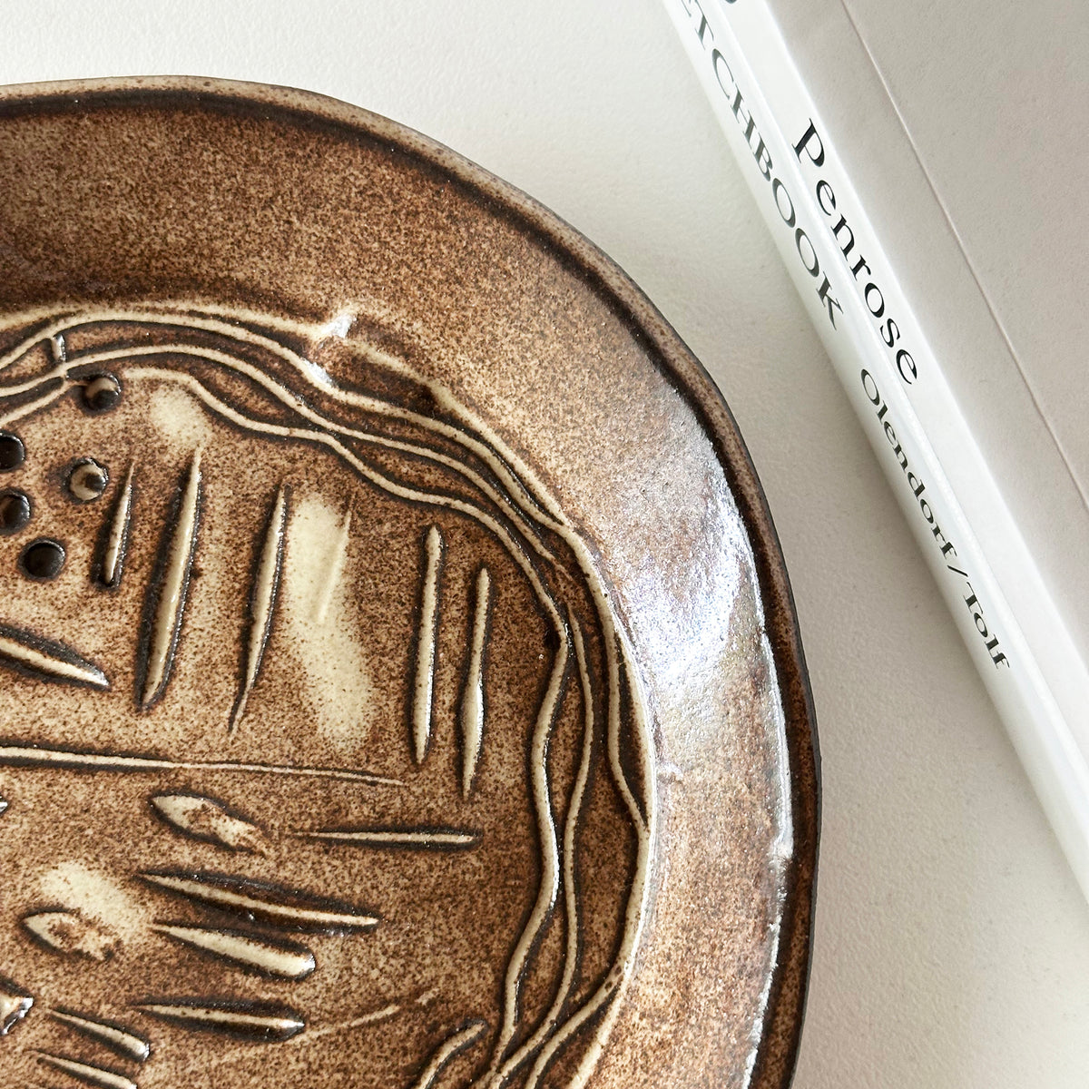 Small Plate Carved