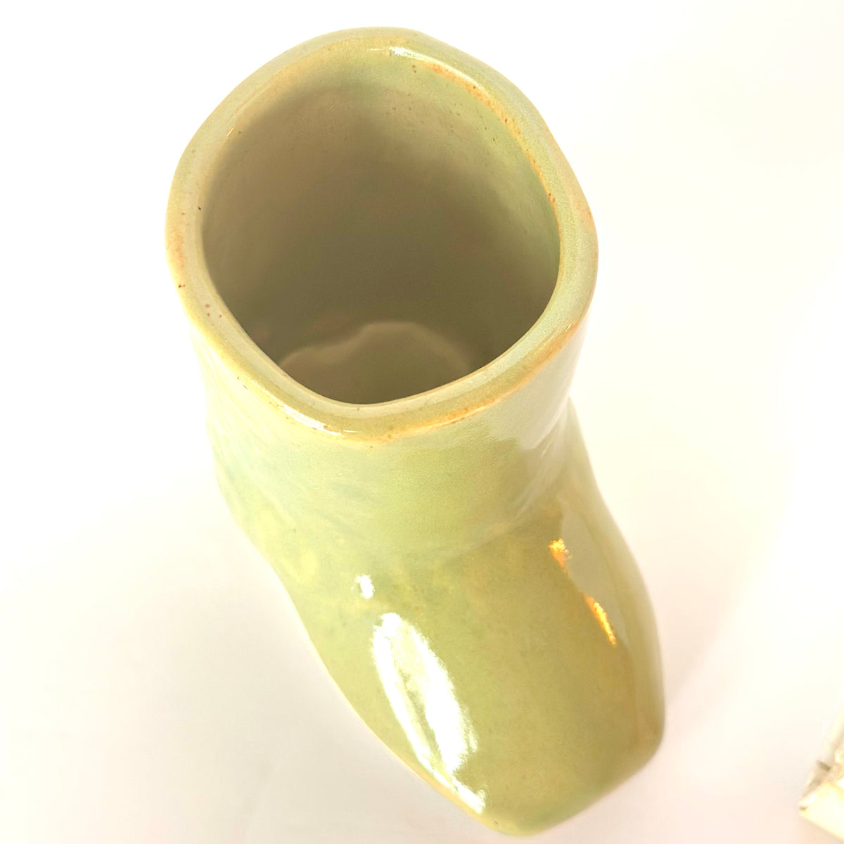 Pair Mini Cowboy Boot Vases