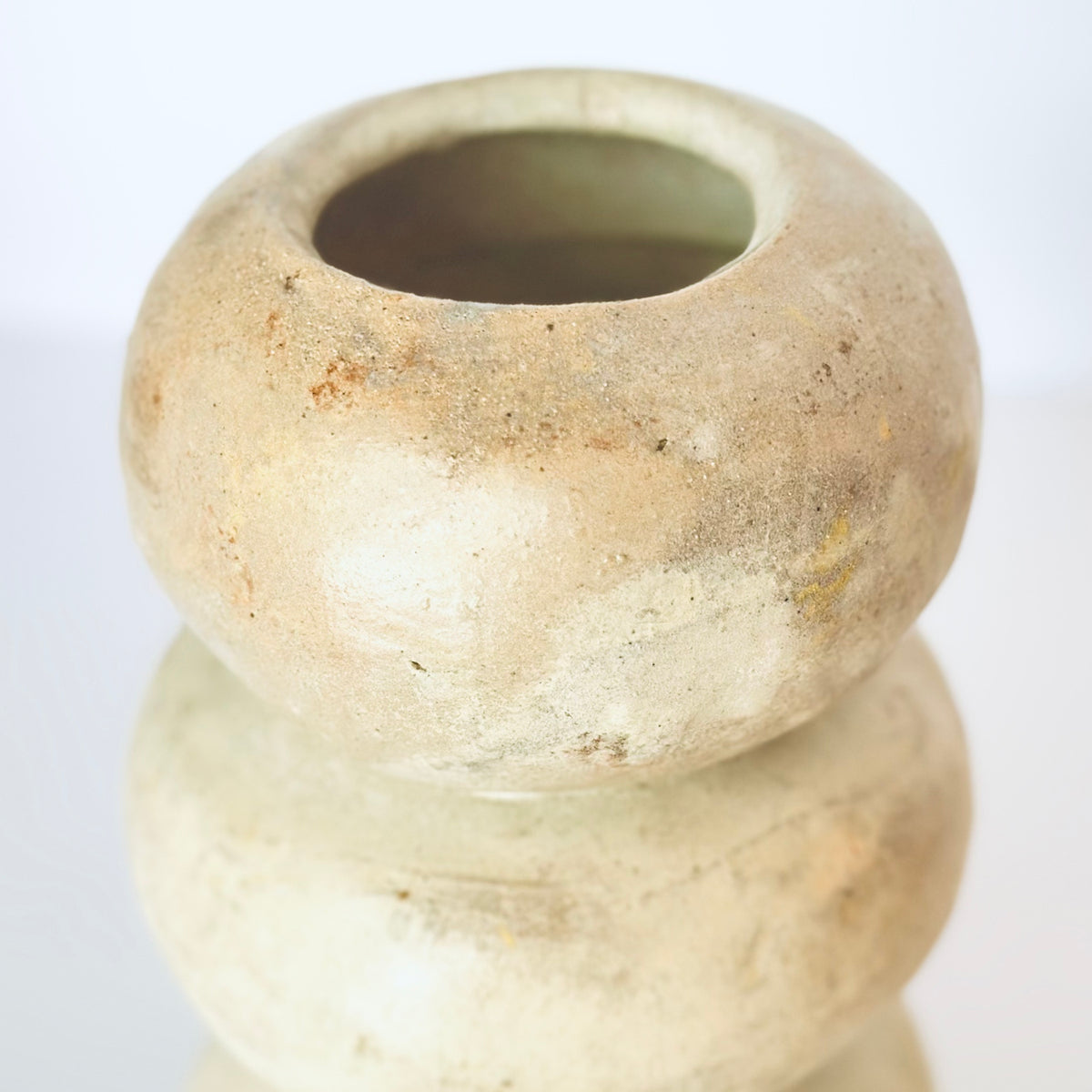 Triple Cream Vase